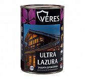 Пропитка Veres Ultra Lazura №4 Орех для наружных работ 0,9 л