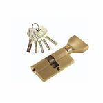 Цилиндровый механизм MAXI Locks CW70 ключ/вертушка SN, матовый никель