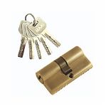 Механизм цилиндровый MAXI Locks C60 ключ/ключ AB, возможность перекодировки, бронза