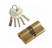 Механизм цилиндровый MAXI Locks C60 ключ/ключ AB, возможность перекодировки, бронза
