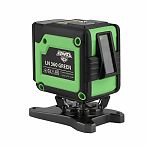 Нивелир лазерный AMO LN360 GREEN 851674, 2 луча, автоматическая калибровка, 20 м