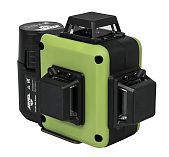 Лазерный нивелир AMO LN 3D-360 Green 750158, 3 луча, автоматическая калибровка, 20 м