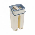 Комплект для уборки Рыжий кот Clean hands beige, ведро с отжимом, швабра 264610