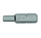 Бита WITTE SW8 - 25 мм 1/4" с внутренним шестигранником 27087
