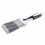 Кисть Black White Premium универсальная 50х15 мм, серебристая щетина, 2 К ручка 860-050