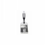 Кисть Decor Black White Premium универсальная, серебристая щетина 75х15мм 860-075