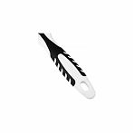 Кисть Decor Black White Premium универсальная, серебристая щетина 75х15мм 860-075