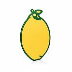 Доска разделочная Эльфпласт Lime фигурная, пластик, 8х240х345 мм