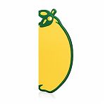 Доска разделочная Эльфпласт Lime фигурная, пластик, 8х240х345 мм