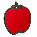 Доска разделочная Эльфпласт Tomato фигурная, пластик, 8х305х315 мм