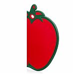Доска разделочная Эльфпласт Tomato фигурная, пластик, 8х305х315 мм