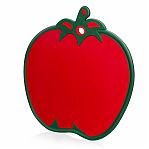 Доска разделочная Эльфпласт Tomato фигурная, пластик, 8х305х315 мм