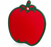 Доска разделочная Эльфпласт Tomato фигурная, пластик, 8х305х315 мм
