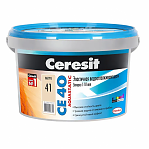 Затирка Ceresit CE 40 натура водоотталкивающая 2 кг