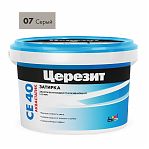 Затирка Ceresit СЕ40 №07 серая 2 кг