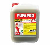 Противоморозная добавка Pufapro c пластификатором 10 л
