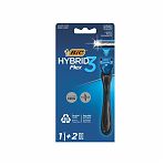 Набор для бритья Bic Flex 3 Hybrid станок, 2 сменные кассеты, 3 лезвия