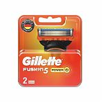 Сменные кассеты GILLETTE FUSION POWER, 2шт