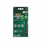Станок+2 кассеты BIC FLEX 3 HYBRID SENSITIVE (три лезвия)