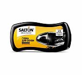 Губка для обуви Salton Волна миди для гладкой кожи, искусственная кожа, чёрная