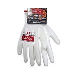 Перчатки Decor Premium прорезиненные, размер L 507-002