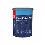 Краска Tikkurila Euro Extra 20 суперзащита от влаги, моющаяся для влажных помещений, База А, белая, 0.9 л