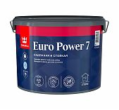 Краска TIKKURILA EURO 7, латексная, белая, база С, 9 л