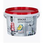 Краска DALI professional для стен и потолков суперпрочная тиксотропная моющаяся, База А белая 5 л