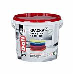 Краска DALI для кухни и ванной бактерицидная влагостойкая моющаяся, База А белая 5 л