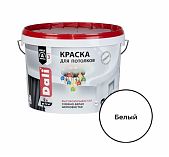 Краска DALI для потолков высокоукрывистая снежно-белая шелковистая 9 л 20249