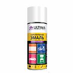 Эмаль аэрозольная ULTIMA ULT003 RAL 9003 акриловая, матовая, белая, 520 мл