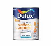 Краска DULUX мебель и дерево, 2 в 1, матовое покрытие, база BC, 0.75 л