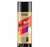 Эмаль аэрозольная Sila Home Max Paint RAL 9005 чёрный глянцевый 520мл