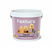 Краска Faktura акриловая с воском, для деревянных фасадов, база А, 0.9 л