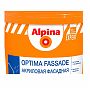 Краска Alpina Expert Optima Fassade, фасадная, матовая, База 3, бесцветная, 2.35л