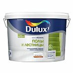 Краска-грунт Dulux полы и лестницы, полуглянцевая, белая, база BC/С, 9 л