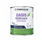 Краска FINNCOLOR Oasis Bathroom для стен и потолков для ванных комнат, База А белый 0.9л