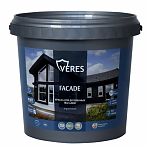 Краска для деревянных фасадов Veres Facade, акриловая, матовая, 0,9 л, медовый