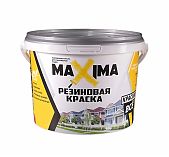 Краска Maxima, резиновая, для внутренних и наружных работ, матовая, бесцветная, База С, 2.5 кг