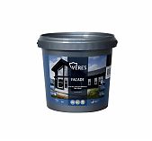 Краска Veres Faсade, для деревянных фасадов, акриловая, матовая, песочный, 0.9 л