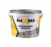 Краска Maxima, резиновая, для внутренних и наружных работ, матовая, База С 11кг