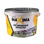 Краска Maxima, резиновая, для внутренних и наружных работ, матовая, №103 ваниль, 11 кг
