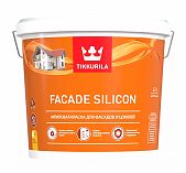 Краска TIKKURILA FACADE SILICON акриловая для фасадов и цоколей, база С 2,7л