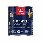 Краска TIKKURILA EURO SMART 2 интерьерная для стен и потолков, 0.9 л
