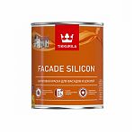 Краска FACADE SILICON для фасадов и цоколей База С 0,9 л