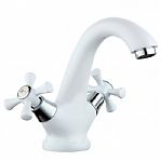 Смеситель для раковины Frud R10332 хром белый