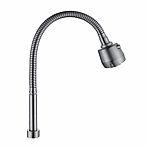 Излив для смесителя Frap F7314 гибкий, 50 см, сатин