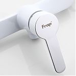 Смеситель с гигиеническим душем F2041-8 Frap, белый