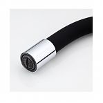 Смеситель для кухни Frap F4453-04 гибкий излив, черный