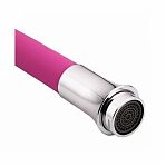 Излив для смесителя Frap F7255 гибкий, 53 см, розовый